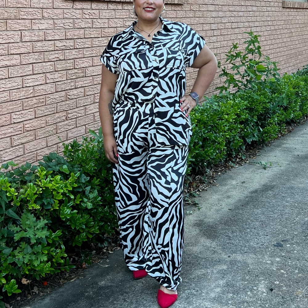 Safari print Set - Top and Bottom